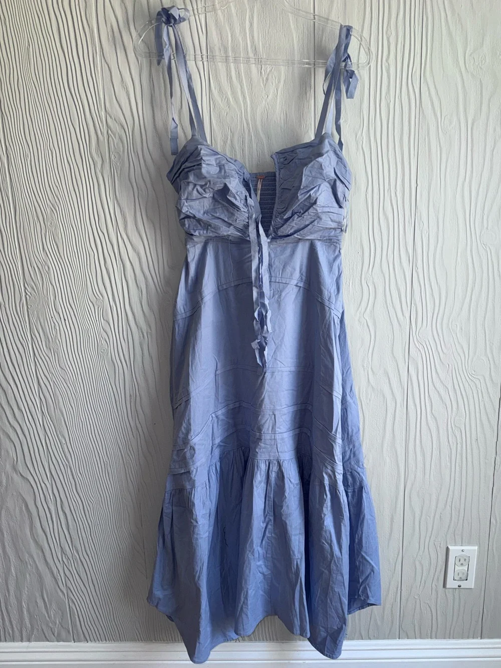 FREE PEOPLE PALMA MIDI DRESS Sz: Small - with Flaw